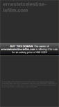 Mobile Screenshot of ernestetcelestine-lefilm.com