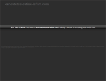 Tablet Screenshot of ernestetcelestine-lefilm.com